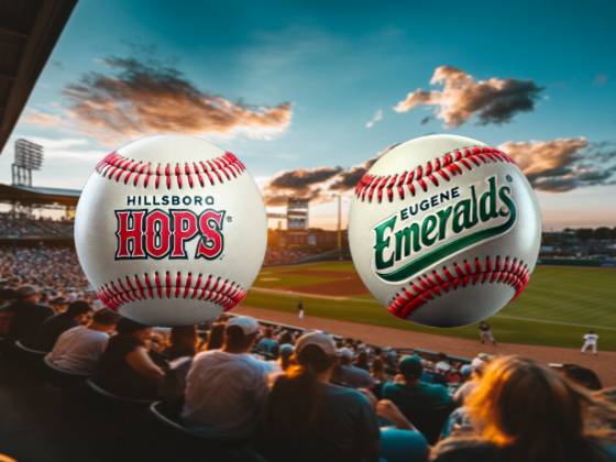 Eugene Emeralds vs. Hillsboro Hops